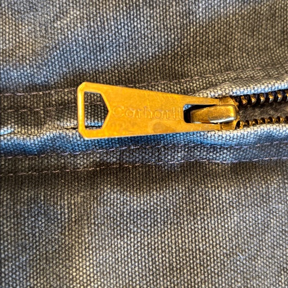 Carhartt Detroit J97 PTL Petrol Jacket , Slight Fade & Distress , Large , $375 - Picture 8 of 12